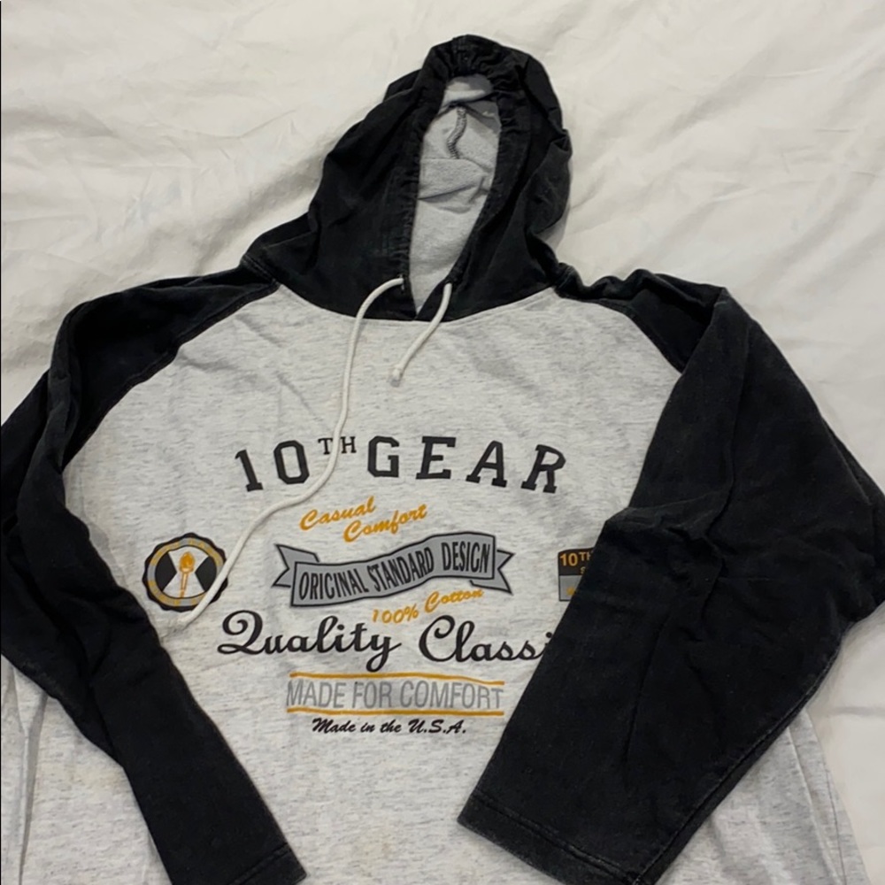 Vintage 10th gear hoodie